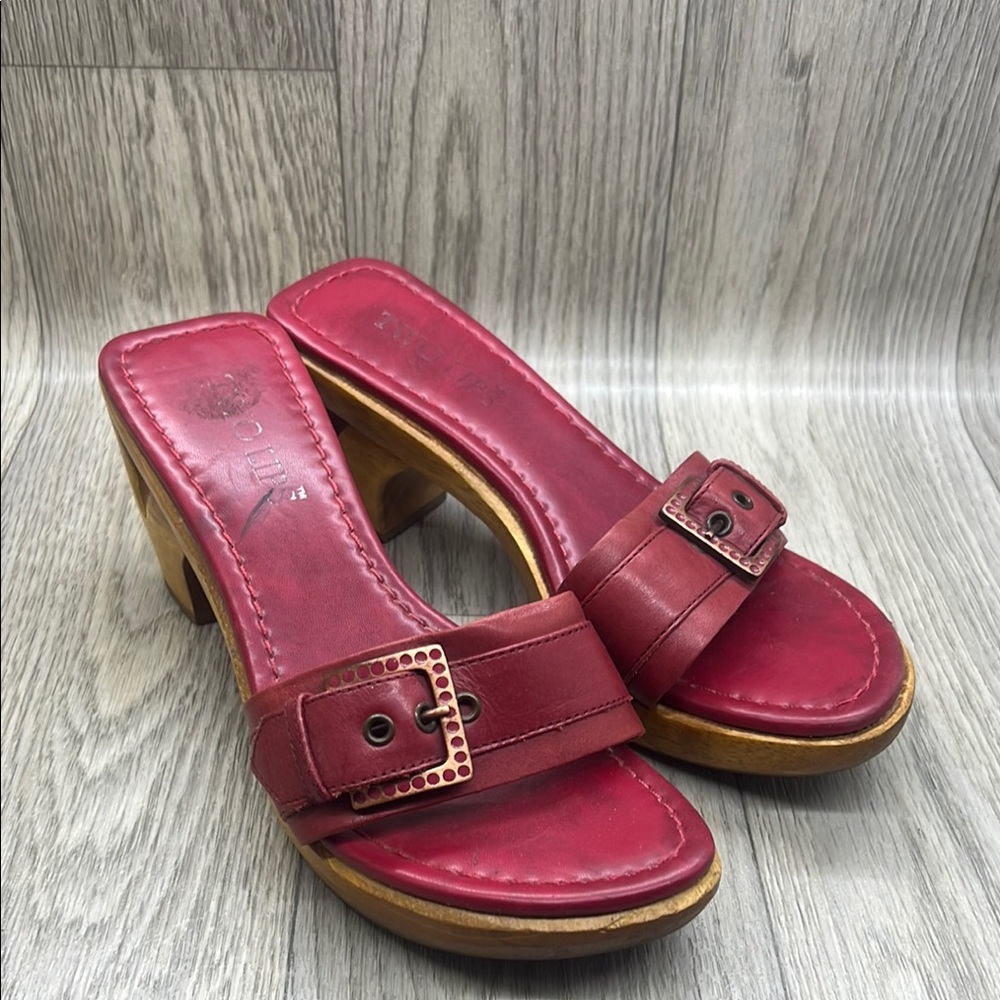Two Lips Red Sandals